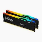 Memória Kingston Fury Beast RGB, 32GB (2x16GB), DDR5 6000MHz