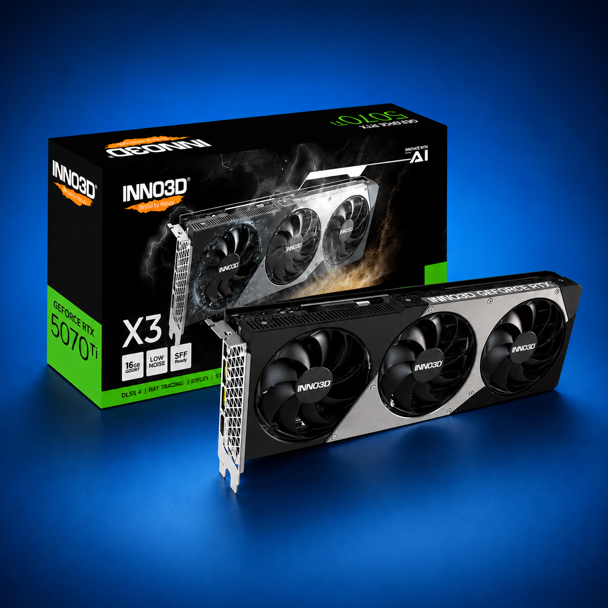 Placa de Vídeo EletroPátria GeForce RTX 5070 Ti Energia OC, 16GB GDDR7